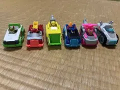 【6台セット】 パウパト キャラクターカー