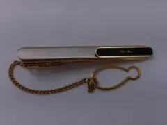[2411]ビル・ブラス（Bill Blass）？　ネクタイピン　レトロ　黒と金のサムネイル