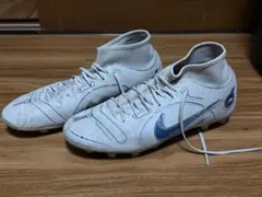 Nike サッカーシューズ ホワイト/ブルー 28 cm