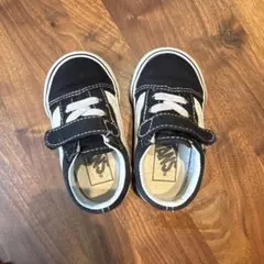 VANS キッズ スニーカー ブラック ホワイト12.5センチのサムネイル