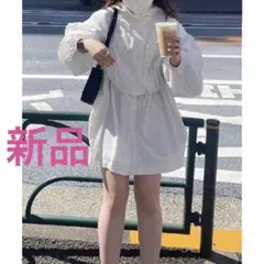 新品　マルチwayマウンテンパーカー　ホワイト