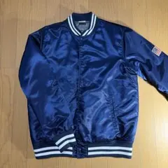 Champion スタジャン ネイビー サテンのサムネイル