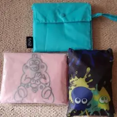 スプラトゥーン3 、KALDI 、ポインコ　エコバッグ3点