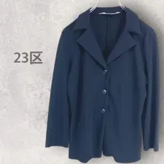 【23区】ライトアウター M 襟付きアウター カジュアル 無地 シンプル 春服のサムネイル