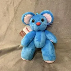 TeddyJOJO マスコットぬいぐるみ　ボールチェーン付き　ねずみ