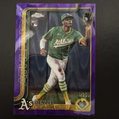 Denzel Clarke Topps Chrome RC カード