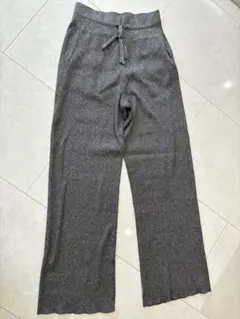 UNIQLO⭐︎ウォッシャブルニットリブパンツ