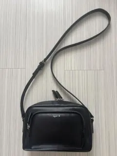 クリーニング済 agnes b. ショルダーバッグ アニエスベー 黒バッグ 