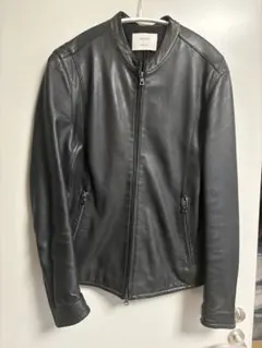 studiousレザー シングルライダースジャケット