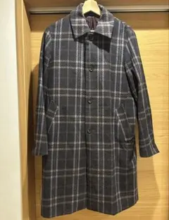 tk. タケオキクチ コート グレー系チェック