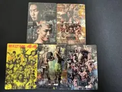 RIZIN ポテトスティック カード5種まとめ売り⭐︎新品・未使用⭐︎