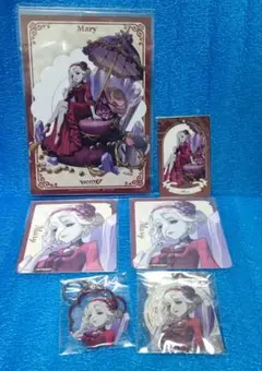 激レア　血の女王　第五人格 お茶会 スクエア 缶バッジ　グリッター 激レア 血の女王 第五人格 お茶会 スクエア 缶バッジ グリッター