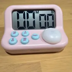 dretec LEARNING TIMER S 学習タイマー　ピンクのサムネイル