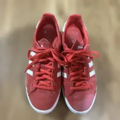 アローズ購入　オリジナルス ピンク　スエード スニーカー