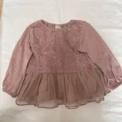 プティマイン　長袖Tシャツ　100