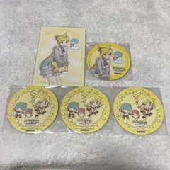 プロセカ サンリオコラボ 特典 ポストカード コースター 鏡音レン