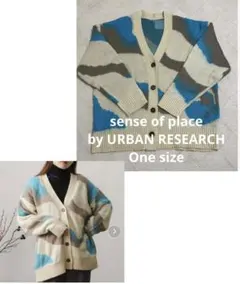 sense of place カーディガン One size