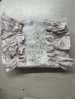 SWEET 付録　SNIDELHOME フリル付き花柄ポーチ