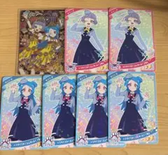 き*ん様 ひみつのアイプリ　エターナルアニマルビビアンチィ　サイン　7枚セット