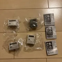 ミニチュア集合ポストカプセルトイ 4個セット