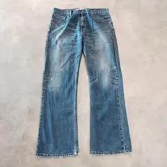 リーバイス527 Levis W36 フレアデニム 青 古着 ブーツ 20204