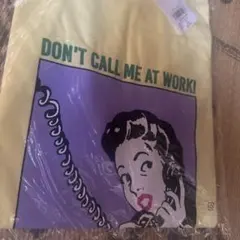 DON'T CALL ME AT WORK! 半袖シャツのサムネイル