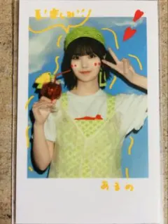 乃木坂46 中西アルノ　真夏の全国ツアーカフェ 後期 ポラロイド風ステッカー