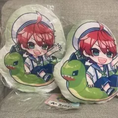 カラフルピーチ クッション 2個セット じゃぱぱ なおきり 一番くじ
