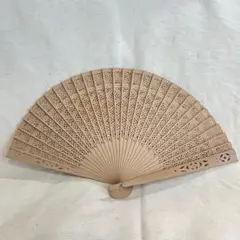 ヴィンテージ　扇子　白檀