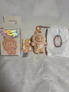 POPMART エナジー　ラブブ　HAPPINESS オレンジ