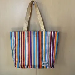 LOGOS 條紋托特包