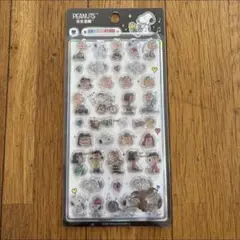 スヌーピー　3Dシール　立体シール　海外限定　ぷくぷくシール