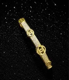 CHANEL ココマーク ラインストーン バングル ブレスレット - メルカリ