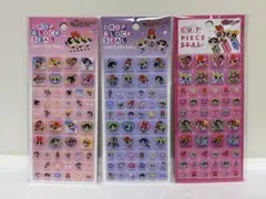 【正規品】パワーパフガールズ ドロップブロックシール 3枚セット
