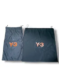 Y-3 ブラック収納袋 2点セットのサムネイル
