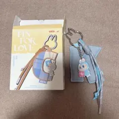 LABUBUラブブ　PINFORLOVEアルファベットイニシャルチャーム K
