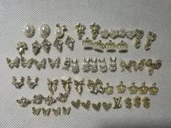 ゴールド ネイルパーツセット ６１個