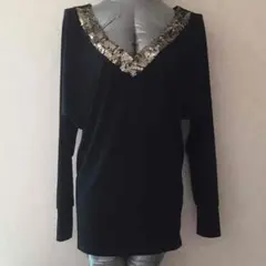 美品   AZUL by moussy  アズール　バイ　マウジー　カットソー