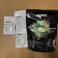 NORM ホエイプロテイン 3種セット チョコレート ストロベリー 抹茶 