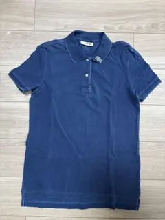 LACOSTE インディゴブルー ポロシャツ 半袖