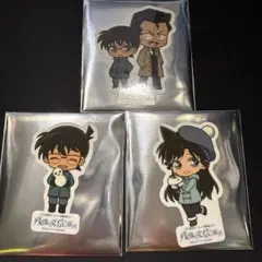 コナン脱出 クリアステッカー 江戸川コナン 毛利蘭 毛利小五郎 シークレット