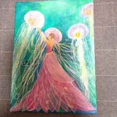 アクリル画