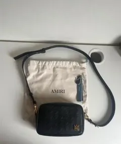 し*1様 美品✨ AMIRI アミリ レザー カメラバッグ クラッチバッグ 保存