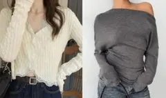 shein長袖トップスセット