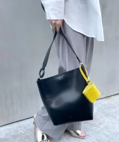 loti コインケース付きサイドリングトート