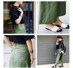 マルティニークのロングスカート　多草直子モデル