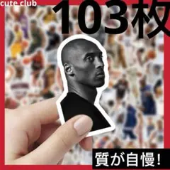 限定NBAバスケ ステッカー103枚セットシール有名NBA選手