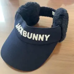 Jack Bunny 耳あて付きバイザー ネイビー