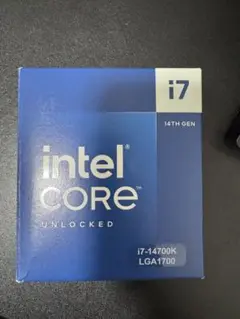 Intel Core i7-14700K 14世代 CPU