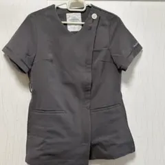 ジェラートピケ　プリーツスクラブトップス